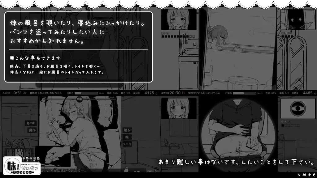妹相随～黑白世界的缤纷冒险～[v1.2.5] 【彩绘版】预览图 5