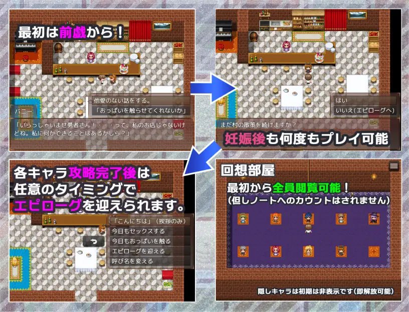 NPC救援～用H的方式拯救濒临崩溃世界的NPC们 [v1.0] 【汉化】预览图 6