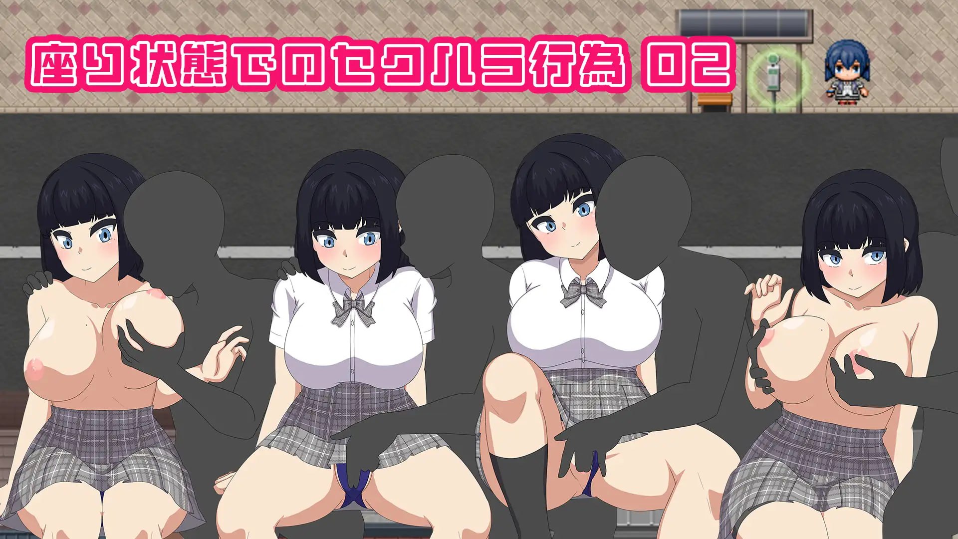 裸体高中 NAKED HIGHSCHOOL学園生活露出RPG [v1.0.4] 【汉化】【RJ01521598】预览图 3