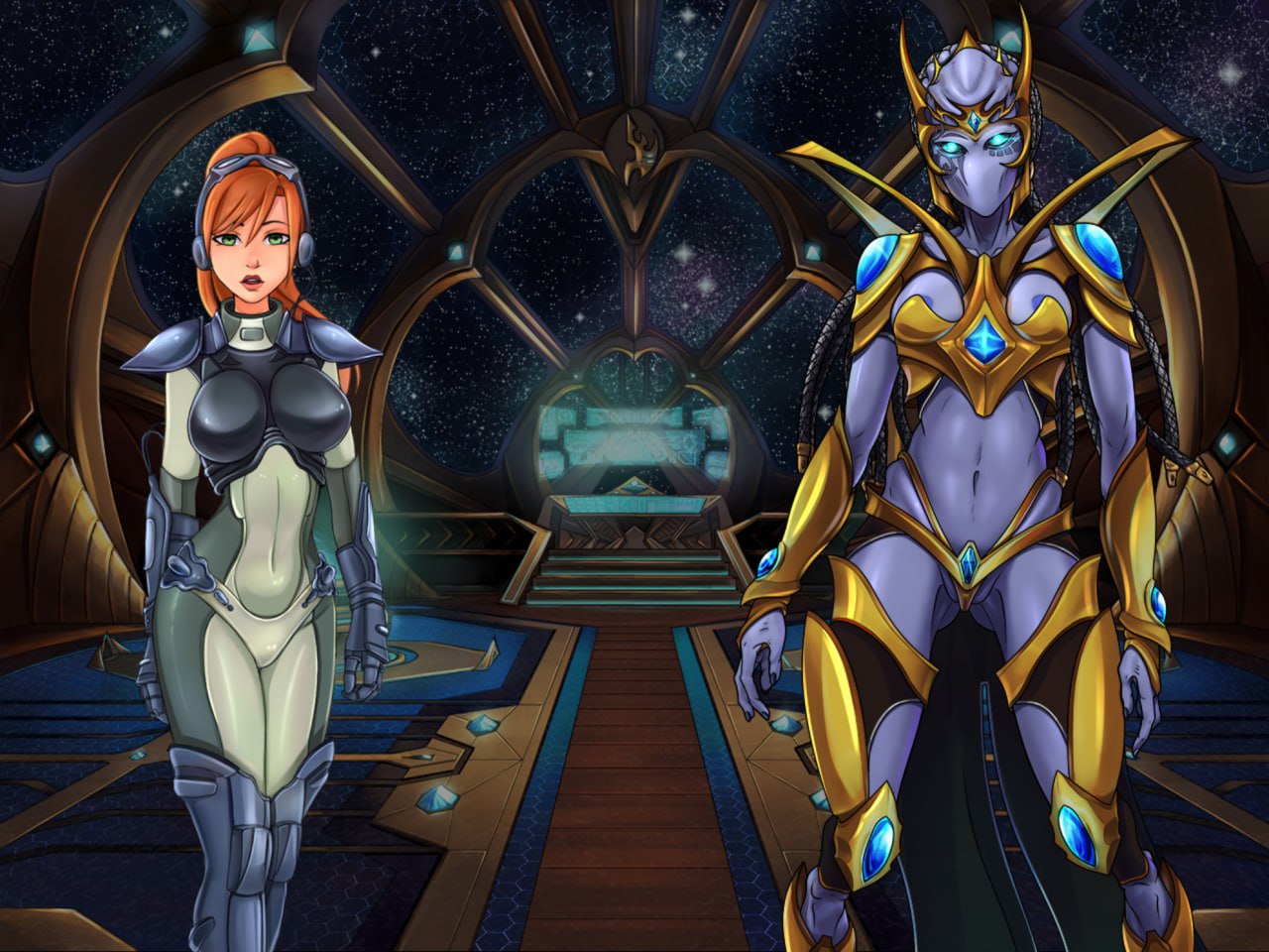 欲海星际：炽精之潮  SlutCraft: Heat of the Sperm [v1.0] 【汉化】预览图 5