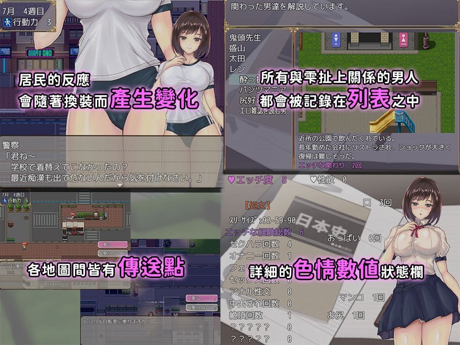 逐渐知晓性的处女～青涩女学生与男人们共度的夏天 [v1.0] 【汉化】【RJ405848】预览图 3