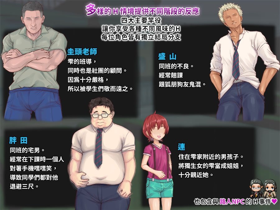 逐渐知晓性的处女～青涩女学生与男人们共度的夏天 [v1.0] 【汉化】【RJ405848】预览图 4
