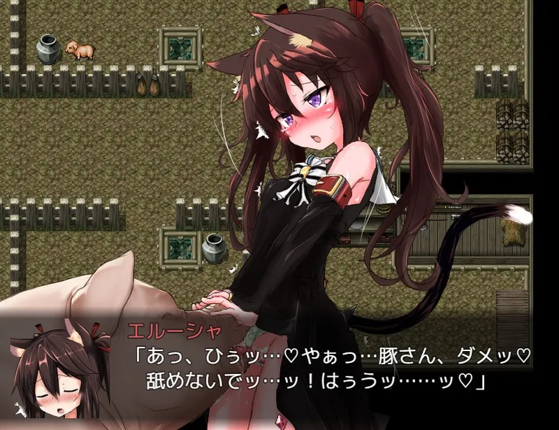 不谙世事的猫娘艾露莎 世間知らずの猫エルーシャ [v1.0.6] 【汉化】【RJ01578853】预览图 5