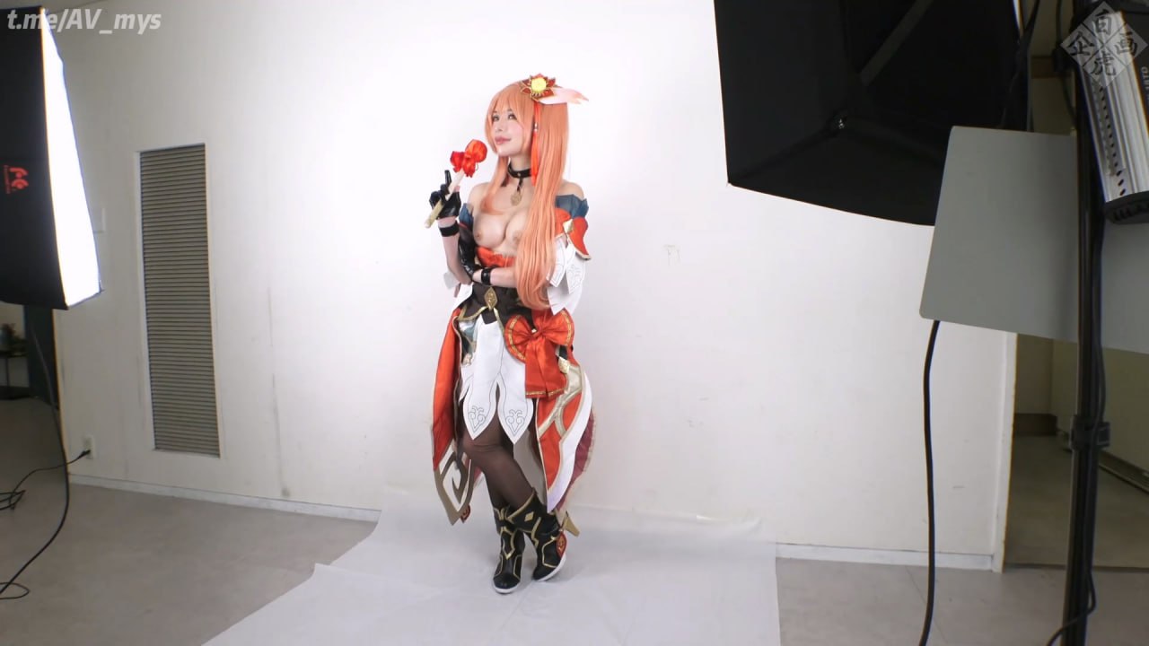 COSAV/美颜版 #SHC105 ：#cosplay  #美颜渲染   #星穹铁道   #桂乃芬  #自慰   #黑丝 配图 2